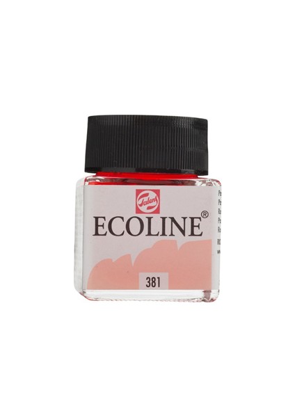 Talens Ecoline Jar 30Ml. Past. Red 381 Rt11253810