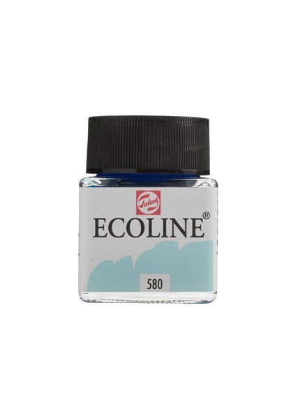 Talens Ecoline Jar 30Ml. Past. Blue 580 Rt11255800