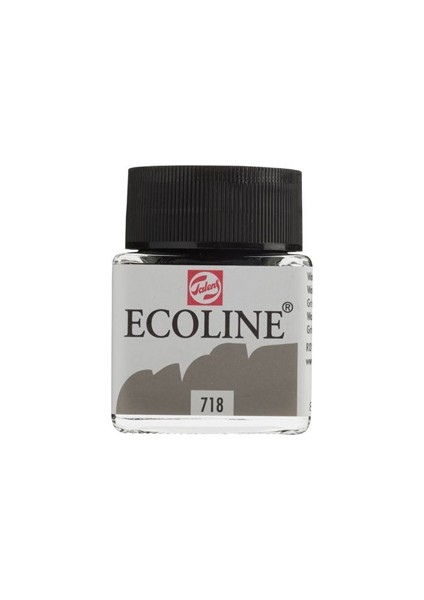 Talens Ecoline Jar 30Ml. Warm Grey 718 Rt11257180