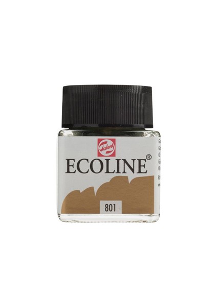 Talens Ecoline Jar 30Ml. Gold 801 Rt11258010