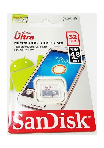 Sandisk  32Gb Micro Hafıza Kartı