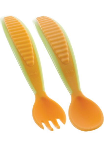 Kaşık Ve Çatal (6 Ay+) Turuncu