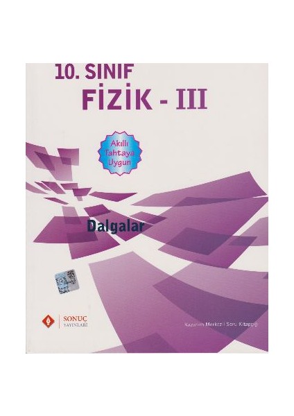 Sonuç Yayınları  10.Sınıf Fizik 3 Dalgalar