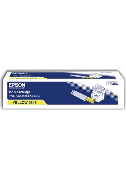 Aculaser Cx21 Serisi Toner Yellow (5K)