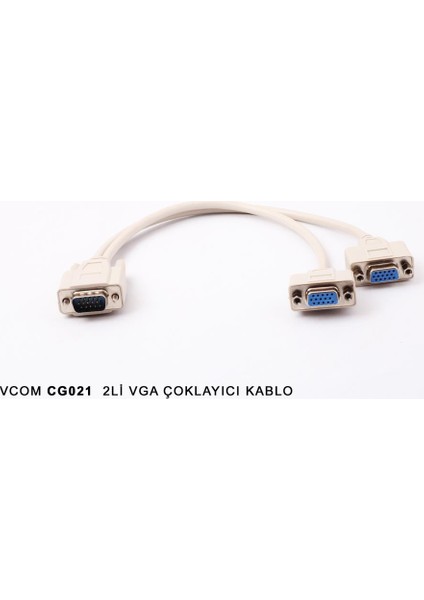 Cg021-0.2 2Li Vga Çoklayıcı Kablo