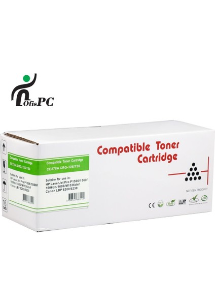 Hp Ce278A P1560-1536-1606-728 Muadil Toner