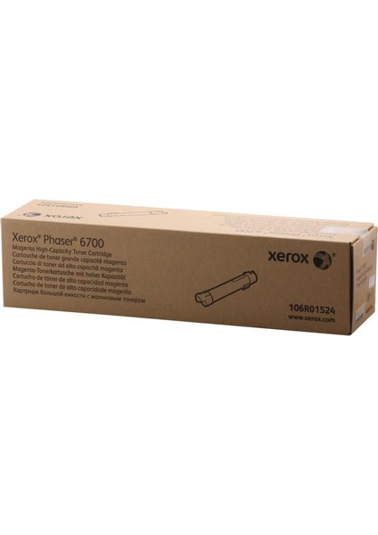 Phaser 6700 Y.Kap.Kırmızı Toner 12.000 Sayfa