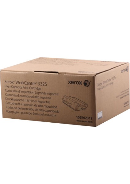 Workcentre 3325 Yüksek Kap. Toner 11.000 Ppm