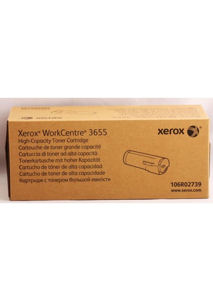 Workcentre 3655 Yüksek Kap.Toner 14.400 Ppm