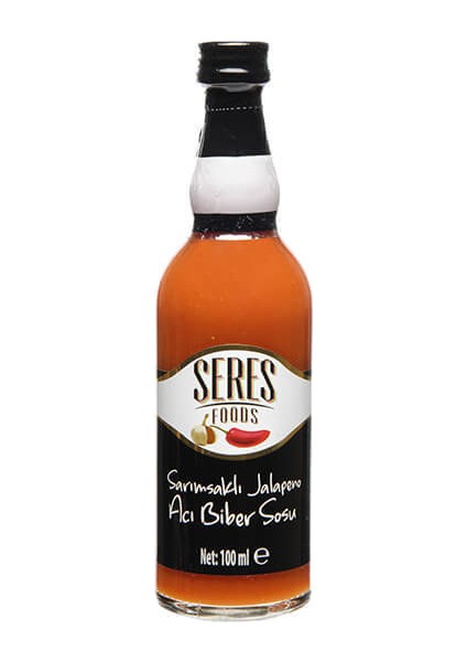 Seres Foods Sarımsaklı Jalapeno Acı Sos Cam, 100ml