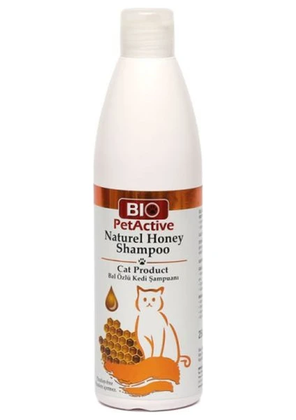 Bio Pet Active Pet Active Bal Özlü Kedi Şampuani 250 Ml