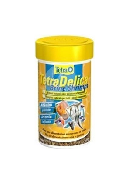 Delica Brine Shrimps Balık Yemi 100 Ml