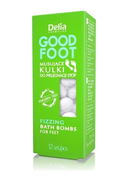 Delıa Good Foot Fızzıng Bath Bombs 12Pcs