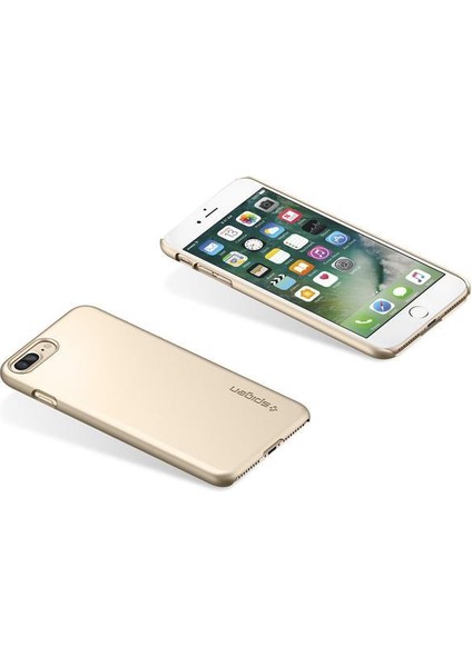 Apple iPhone 7 Plus Kılıf Thin Fit Champagne Gold 043CS20734 modelleri