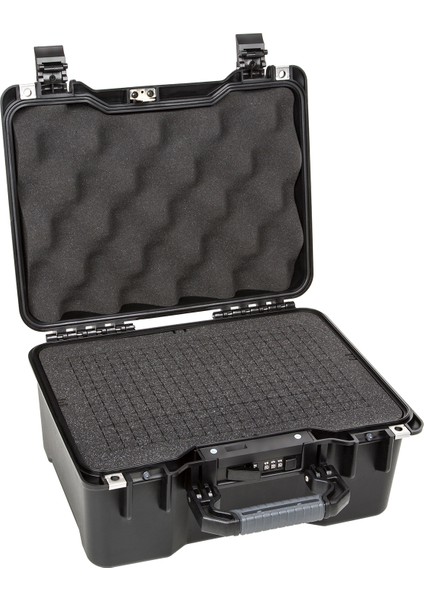 MTC 230C Siyah - Yumurta Sünger + Kare Lazer Kesim Süngerli Tough Case Pro Takım Çantası