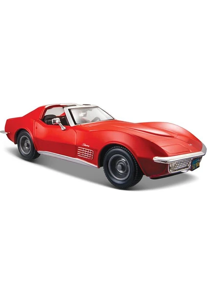 Maisto Chevrolet Corvette 1970 1:24 Model Araba S/E Kırmızı