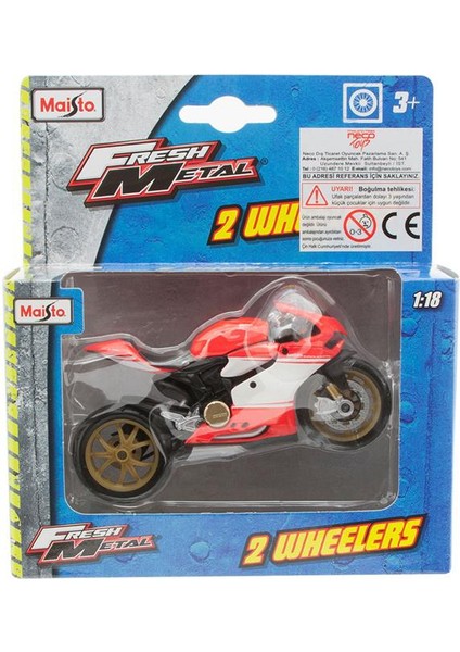 Maisto 1:18 Ducati 1199 Superleggra 2014 Model Motorsiklet