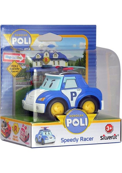 Robocar Poli Hızlı Yarışçı Figür Poli