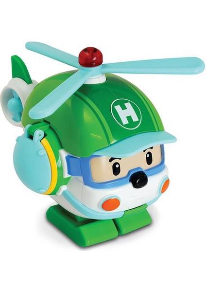 Robocar Poli Işıklı Transformers Robot Figür Helly