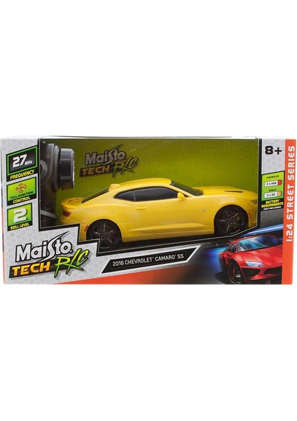 Maisto Tech 1:24 2016 Chevrolet Camaro SS U/K Sarı