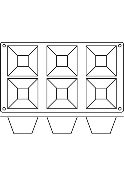 17,5 X 30 Cm Sılıkon Kalıp