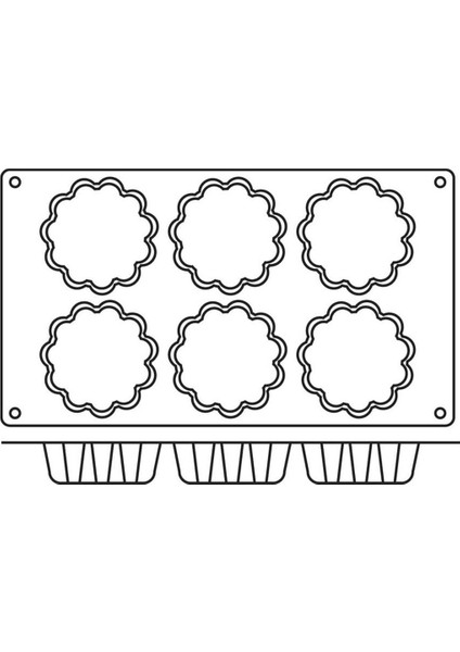 17,5 X 30 Cm Sılıkon Kalıp