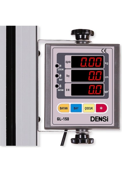 GL-150 Otomatik Boy Kilo BMI Ölçer