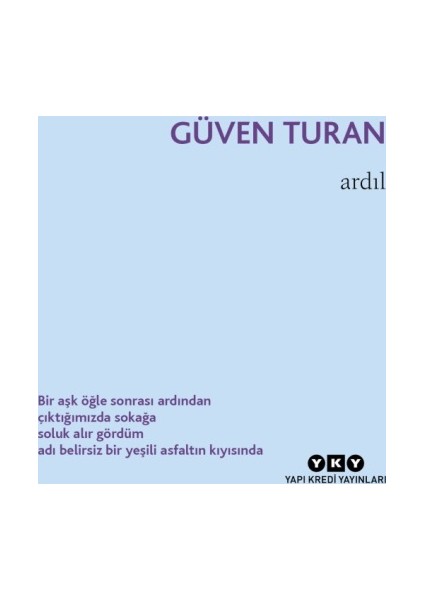 Ardıl - Güven Turan