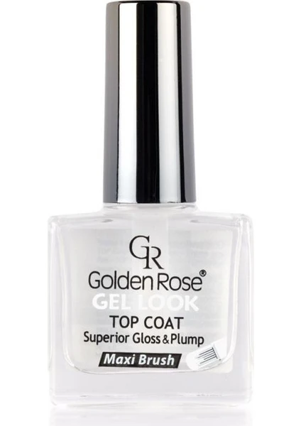 Golden Rose Gel Look Top Coat - Parlatıcı Oje - 8691190068943