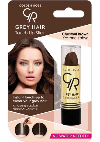 Grey Hair Touch-Up Stick No:07 Chestnut Brown - Saç Beyazlarını Kapatan Stick - 8691190069391