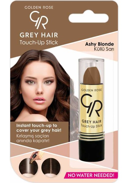 Grey Hair Touch-Up Stick No:09 Ashy Blonde - Saç Beyazlarını Kapatan Stick - 8691190120467