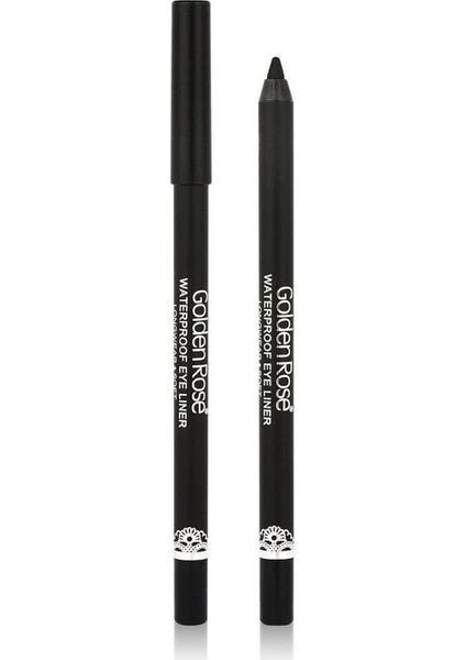 Golden Rose Waterproof Eyeliner Longwear & Soft Ultra Black - Ekstra Siyah Göz Kalemi - 8691190069469