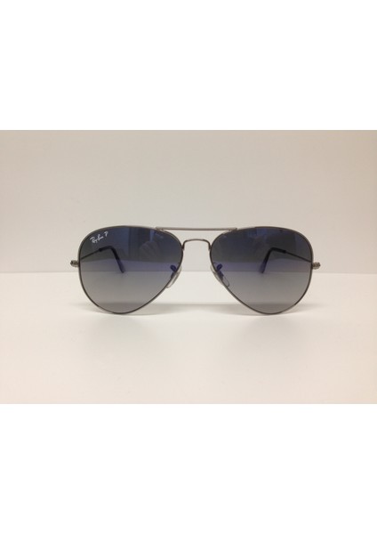 Rb3025 004/78 58 14 Avıator Degrade Polarize Güneş Gözlüğ Unisex Güneş Gözlüğü