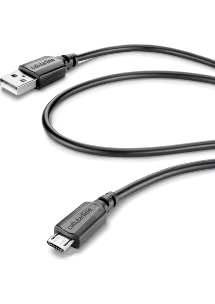 Micro Usb Data Kablosu Siyah