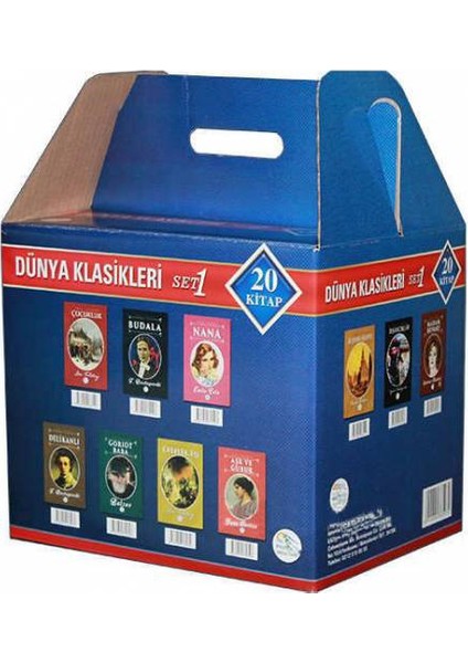 Dünya Klasikleri Set 1 (20 Kitap)