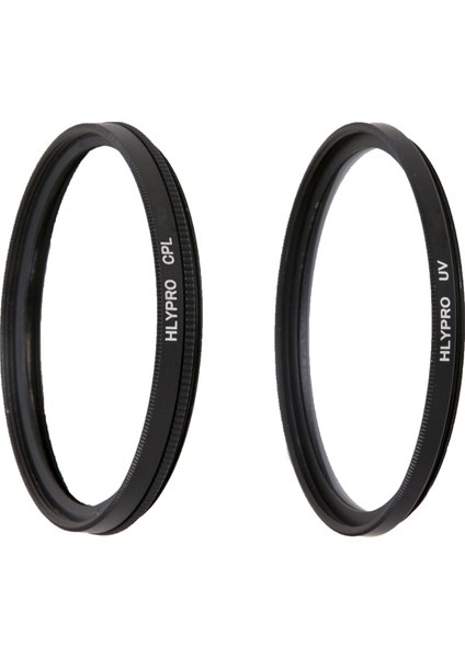 Canon 10-18mm Lens için HLYPRO UV Filtre + Polarize Filtre