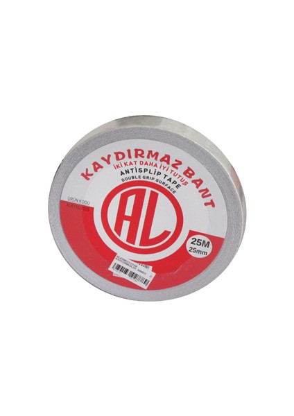 Kaydırmaz Zemin Merdiven Kaydırmaz Bant 25Mx25Mm Şeffaf
