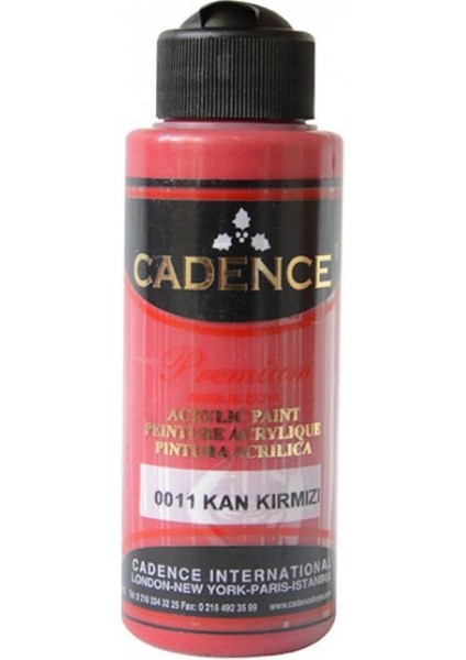 Kan Kırmızı Akrilik Boya 120 Ml