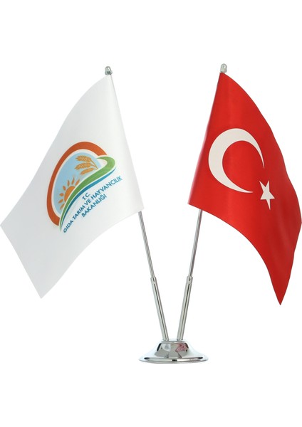 Ekin Bayrakçılık Tarım Bakanlığı ve Türk Bayrağı İkili Masa Bayrak Takımı