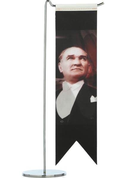 Ekin Bayrakçılık Atatürk Tekli Masa Bayrak Takımı