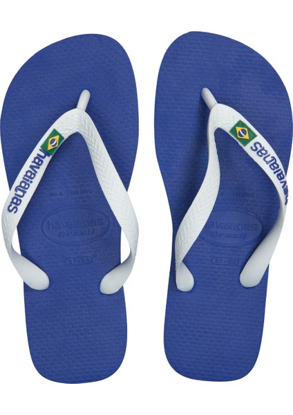 Havanias Brasil Logo Marine Blue Mavi  Erkek Terlik 4110850-2711