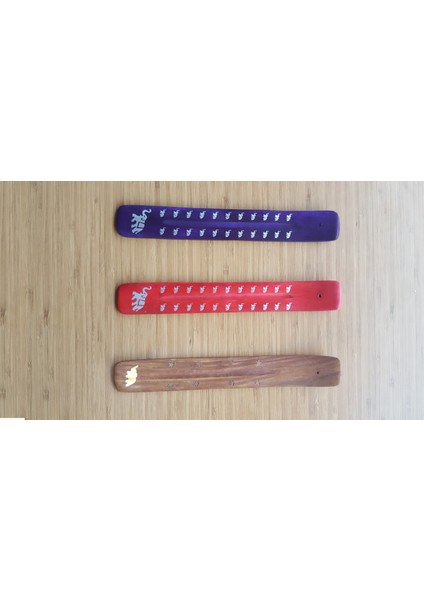 Ahşap Tütsülük, Kayık Tütsülük 25 Cm Kahverengi