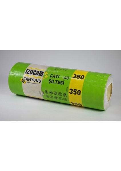 Tip 350 Çatı Yalıtım Şiltesi 80mm*120cm*10mt Top