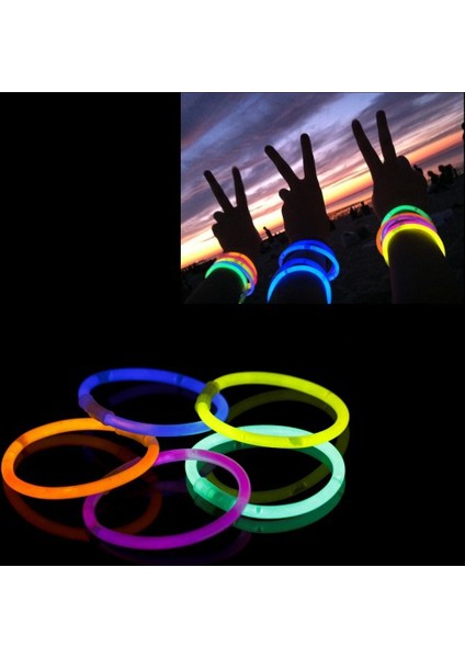 Glow Stick Bracelet Fosforlu Kırılan Çubuk Bileklik