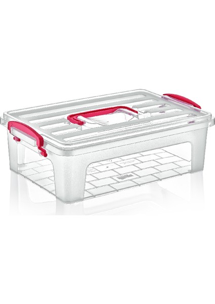 Kulplu Saklama Kabı 6 Lt