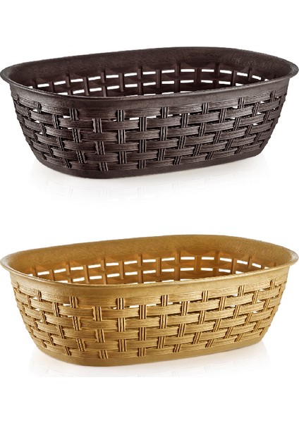Rattan Ekmek Sepeti 2 Lt