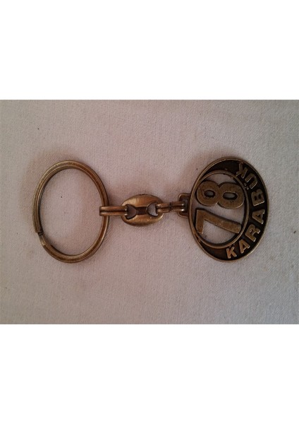 Demir İl Anahtarlığı