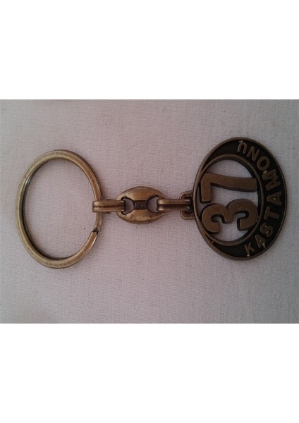 Demir İl Anahtarlığı