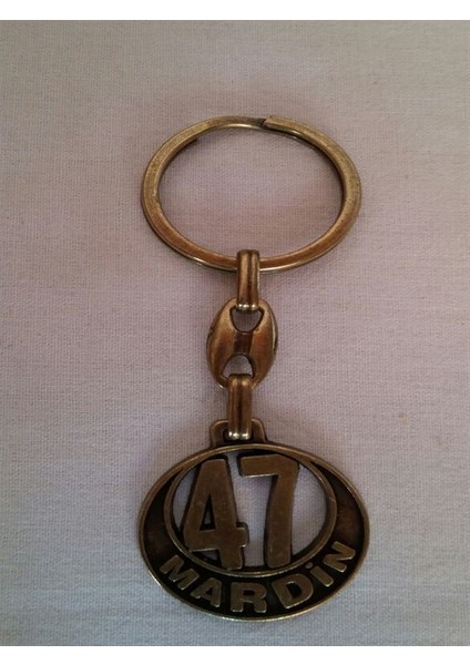 Demir İl Anahtarlığı