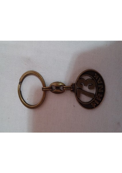 Demir İl Anahtarlığı